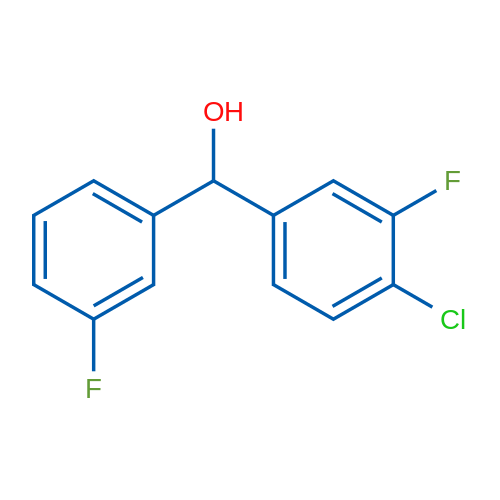 4-Chloro-3,3'-difluorobenzhydrol 1g