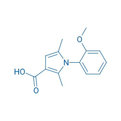 1-(2-MEthoxyphenyl)-2,5-dimethyl-1h-pyrrole-3-carboxylic acid 1g