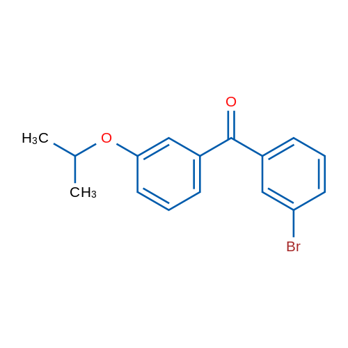 (3-Bromophenyl)(3-isopropoxyphenyl)methanone 1g