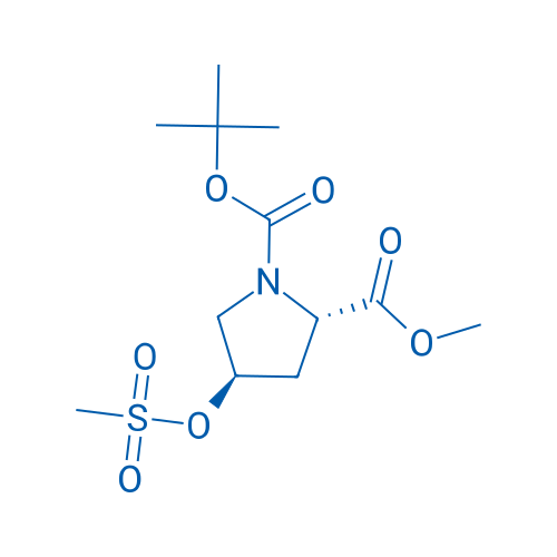 (2S,4R)-1-tert-Butyl 2-methyl 4-((methylsulfonyl)oxy)pyrrolidine-1,2-dicarboxylate 100g