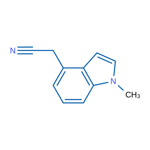 1-Methyl-1h-indole-4-acetonitrile 1g