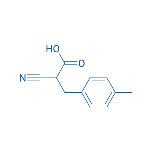 2-Cyano-3-(p-tolyl)propanoic acid 250mg