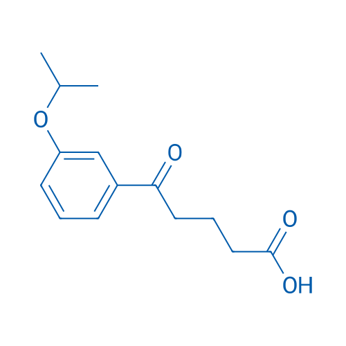 5-(3-Isopropoxyphenyl)-5-oxopentanoic acid 1g