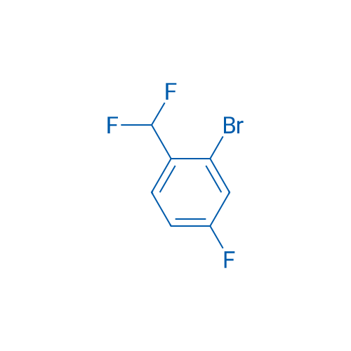 2-Bromo-1-(difluoromethyl)-4-fluorobenzene 250mg