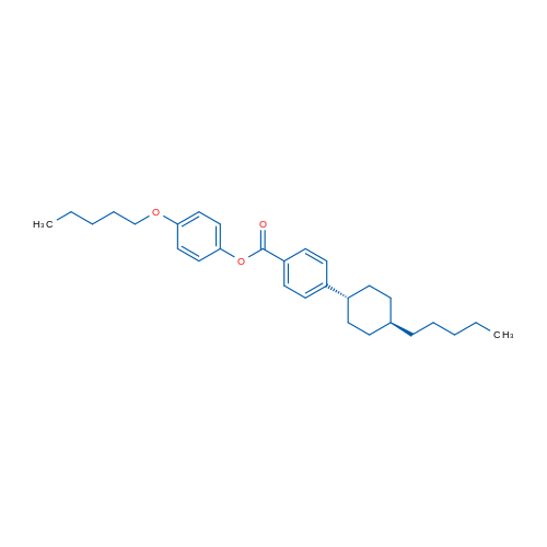 4-(Pentyloxy)phenyl 4-(trans-4-pentylcyclohexyl)benzoate 5g