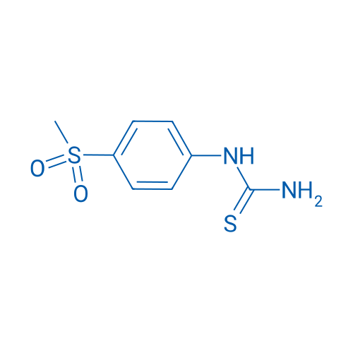 1-(4-(Methylsulfonyl)phenyl)thiourea 5g