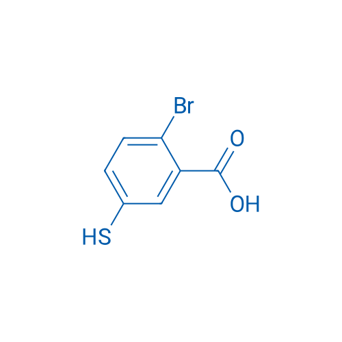 2-Bromo-5-sulfanylbenzoic acid 1g