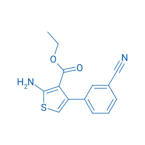 Ethyl 2-amino-4-(3-cyanophenyl)thiophene-3-carboxylate 1g