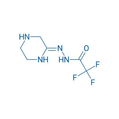 (Z)-2,2,2-Trifluoro-N'-(piperazin-2-ylidene)acetohydrazide 100mg