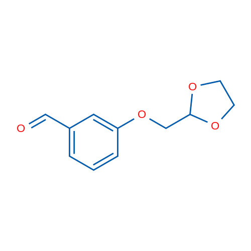 3-((1,3-Dioxolan-2-yl)methoxy)benzaldehyde 1g