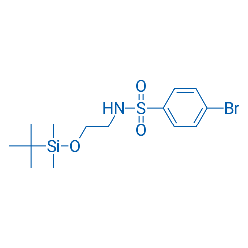 4-Bromo-N-(2-((tert-butyldimethylsilyl)oxy)ethyl)benzenesulfonamide 5g