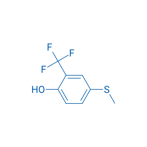 4-(MEthylthio)-2-(trifluoromethyl)phenol 5g