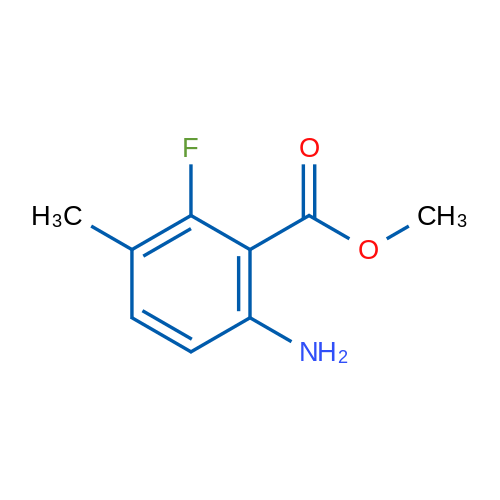 Methyl 6-amino-2-fluoro-3-methylbenzoate 250mg
