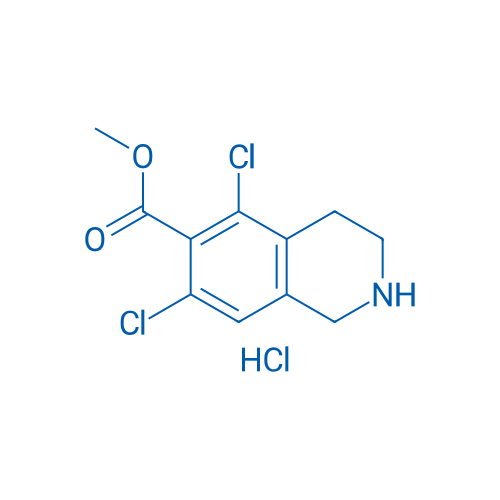 Methyl 5,7-dichloro-1,2,3,4-tetrahydroisoquinoline-6-carboxylate monohydrochloride 250mg