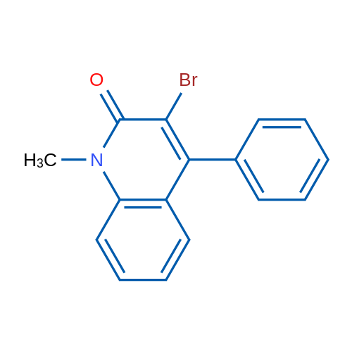 3-Bromo-1-methyl-4-phenyl-1H-2-quinolinone 1g