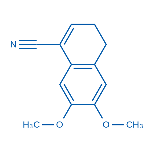 6,7-Dimethoxy-3,4-dihydronaphthalene-1-carbonitrile 1g