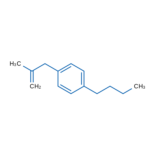 3-(4-n-Butylphenyl)-2-methyl-1-propene 1g