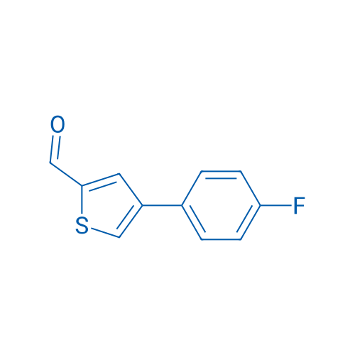 4-(4-Fluorophenyl)thiophene-2-carbaldehyde 1g