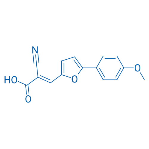 2-Cyano-3-(5-(4-methoxyphenyl)furan-2-yl)acrylic acid 1g