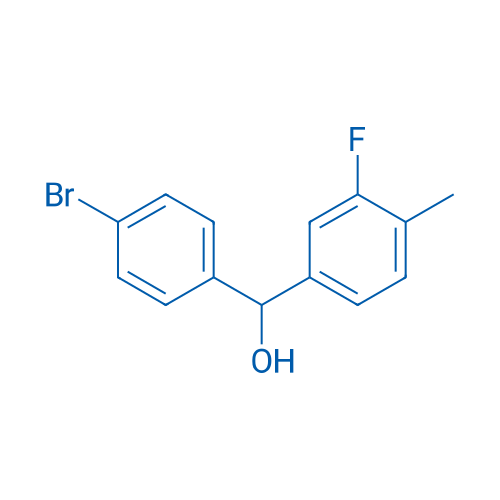 (4-Bromophenyl)(3-fluoro-4-methylphenyl)methanol 1g