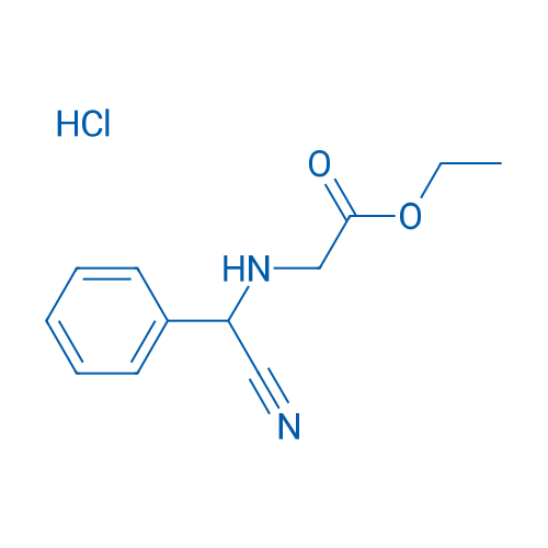 Ethyl 2-((cyano(phenyl)methyl)amino)acetate hydrochloride 1g