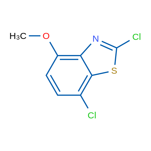 2,7-Dichloro-4-methoxy-benzothiazole 10g