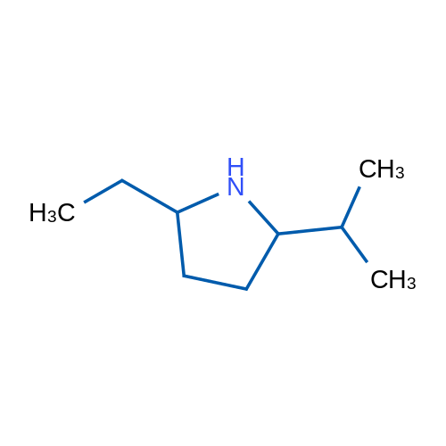 2-Ethyl-5-(propan-2-yl)pyrrolidine 1g