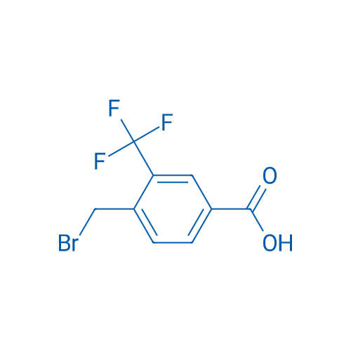 4-(Bromomethyl)-3-(trifluoromethyl)benzoic acid 100mg