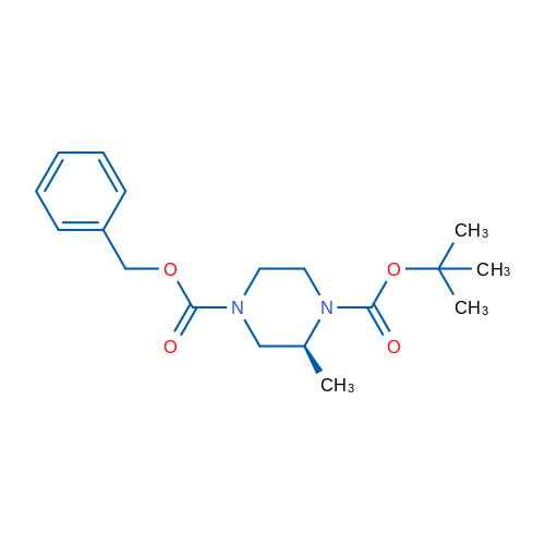 (S)-4-Benzyl 1-tert-butyl 2-methylpiperazine-1,4-dicarboxylate 1g