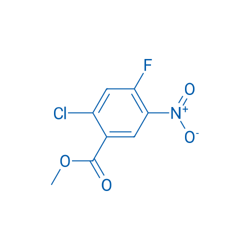Methyl 2-chloro-4-fluoro-5-nitrobenzoate 250mg