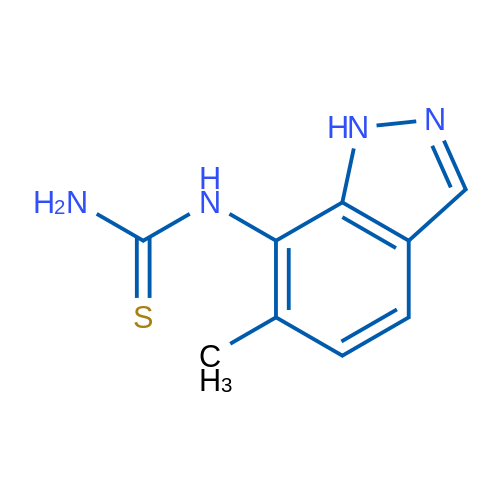 (6-Methyl-1H-indazol-7-yl)thiourea 1g