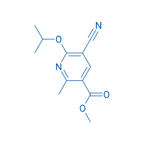 Methyl 5-cyano-2-methyl-6-(propan-2-yloxy)pyridine-3-carboxylate 1g