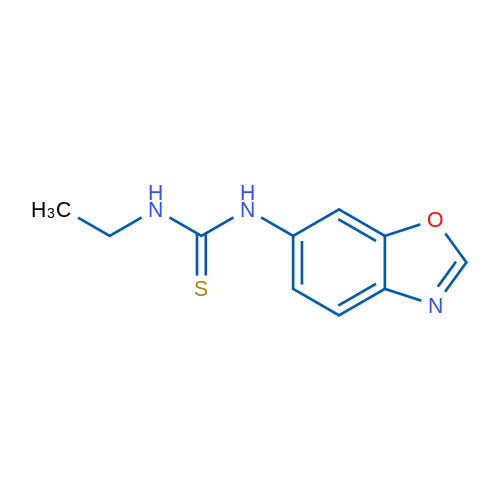 1-(1,3-Benzoxazol-6-yl)-3-ethylthiourea 1g