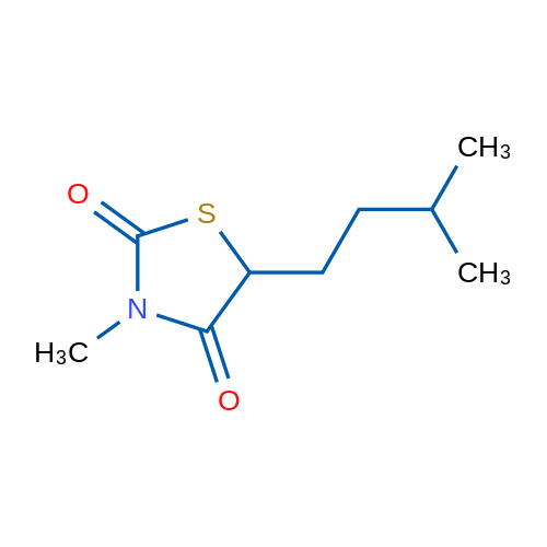 3-Methyl-5-(3-methylbutyl)-1,3-thiazolidine-2,4-dione 25mg