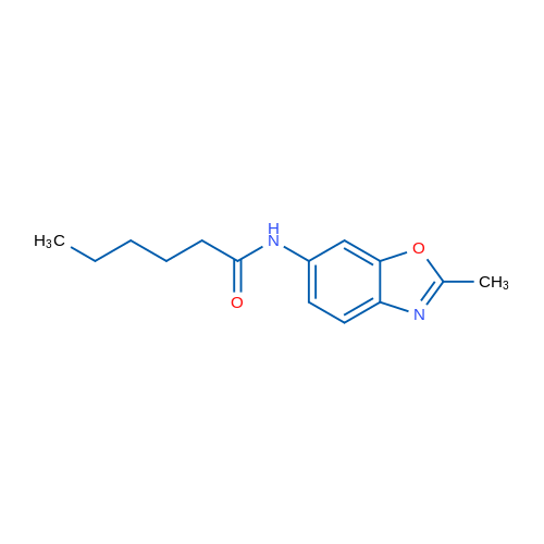 N-(2-Methyl-1,3-benzoxazol-6-yl)hexanamide 25mg