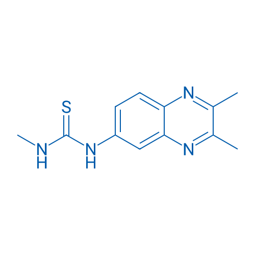 1-(2,3-Dimethylquinoxalin-6-yl)-3-methylthiourea 1g