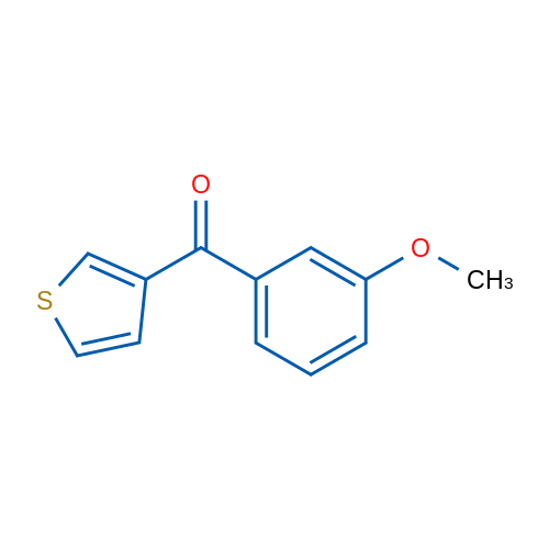 3-(3-Methoxybenzoyl)thiophene 1g