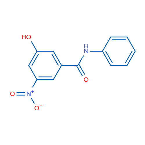3-Hydroxy-5-nitro-N-phenylbenzamide 5g