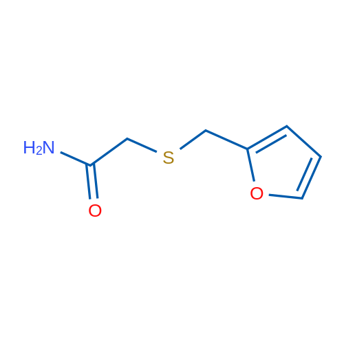 2-((Furan-2-ylmethyl)thio)acetamide 1g