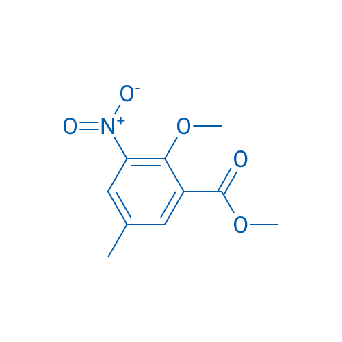 Methyl 2-methoxy-5-methyl-3-nitrobenzoate 250mg