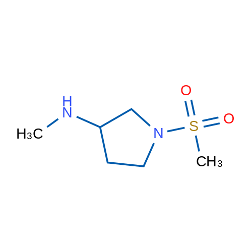 1-Methanesulfonyl-N-methylpyrrolidin-3-amine 1g