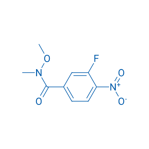 3-Fluoro-N-methoxy-N-methyl-4-nitrobenzamide 1g