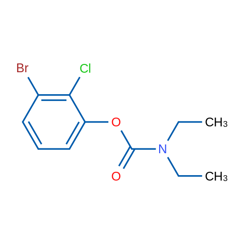 3-Bromo-2-chlorophenyl Diethylcarbamate 10g