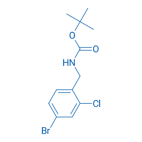 tert-Butyl 4-bromo-2-chlorobenzylcarbamate 250mg