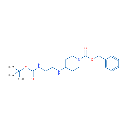 Benzyl 4-((2-((tert-butoxycarbonyl)amino)ethyl)amino)piperidine-1-carboxylate 5g