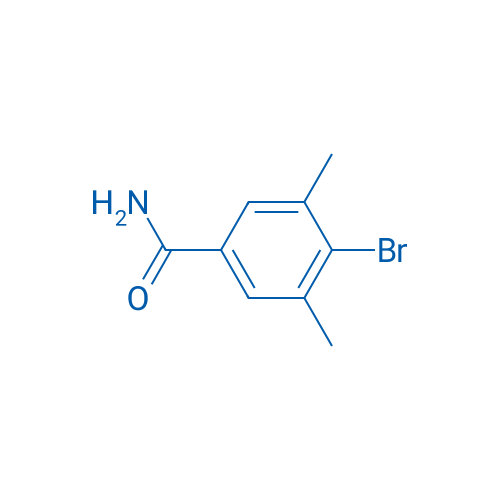 4-Bromo-3,5-dimethyl-benzamide 1g