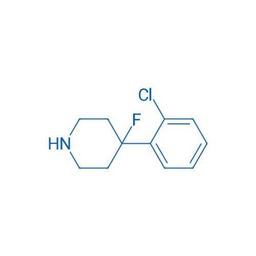 4-(2-Chlorophenyl)-4-fluoropiperidine 1g