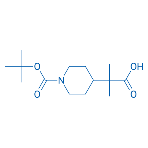 2-(1-(tert-Butoxycarbonyl)piperidin-4-yl)-2-methylpropanoic acid 5g