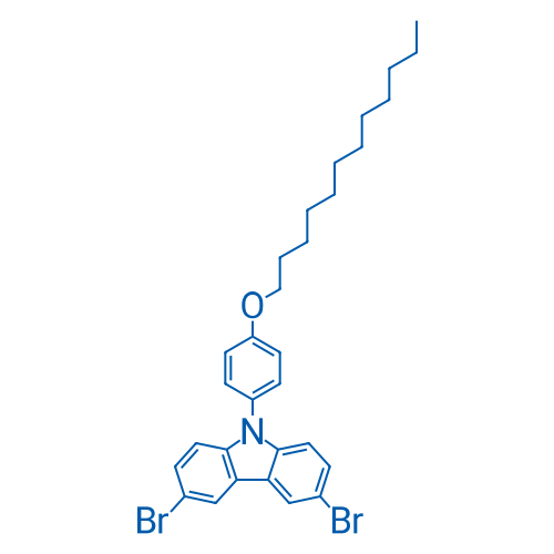 3,6-Dibromo-9-(4-dodecyloxyphenyl)-9H-carbazole 250mg