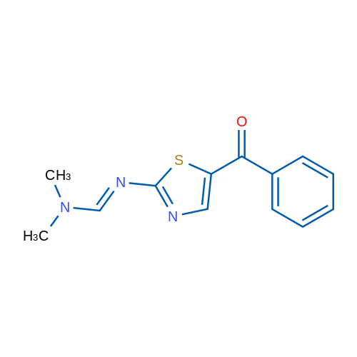 (E)-N'-(5-Benzoyl-1,3-thiazol-2-yl)-N,N-dimethylmethanimidamide 1g